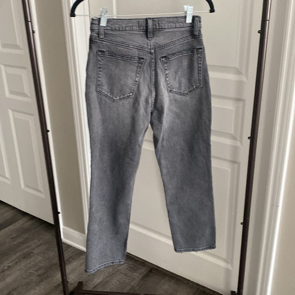 NWT Abercrombie & Fitch The Ankle Straight Jeans Size 25S - Picture 6 of 7